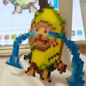 Perler beads Finished - Cat meme